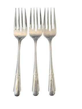 Vintage IIC Stainless 18 CR Forks  - 6.5" Long - Set of 3